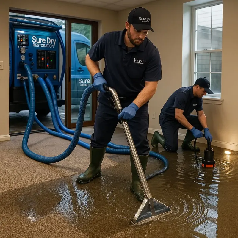 Water Extraction and Removal process in Brownsville, KY